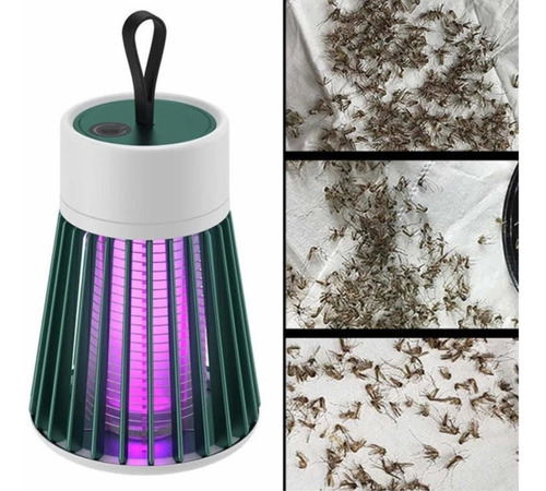 Lampara Mata Insectos Electrocutador Mata Mosquitos Zancudos