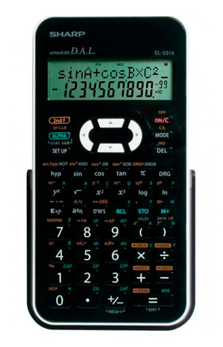 Calculadora Científica Sharp 2 Linhas 10 Dígitos 272 Funções