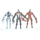 Figura Hombre Araña Simbionte Anti-venom & Carnage & Venom