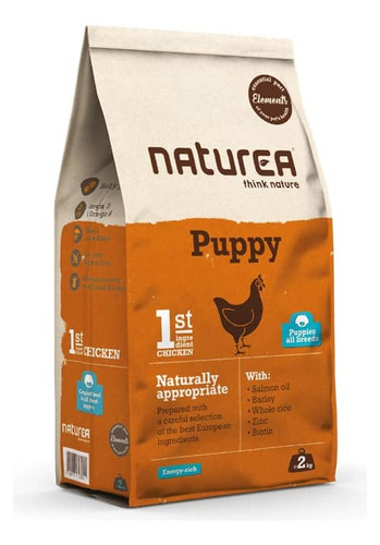 Alimento Naturea Elements Puppy Sabor Pollo 2kg