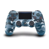 Control Ps4 Dual Shock 4 Camuflado Azul Original Usado