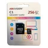 Memoria Micro Sd 256gb Hikvision Shdc Clase 10 + Adaptador