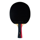 Raqueta De Ping Pong Butterfly Bty 303 Negra/roja Fl (cóncavo)