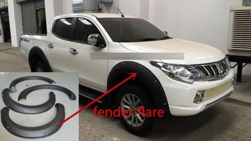 Fender Flares Para Nissan L200 Hilux Revo Ranger Foto 3