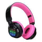 Auriculares Inalámbricos Bluetooth Led Rgb Fm Function 