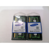 Memoria Ram 4gb (2x2gb) Ddr3 Samsung 8500s 1066 Mhz Laptop