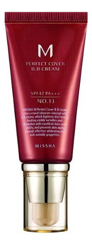 Crema Missha Perfect Cover B.b 23, Base Facial Coreana Tom 23, Color Beige Natural