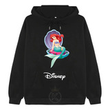 Poleron Ariel - La Sirenita - Dibujos Animados - Disney - Serie Infantil - Mar - Mujer Guerrera - Estampaking