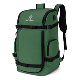 Mochila Grande Para Botas De Esqui, Snowboard 50l Verde