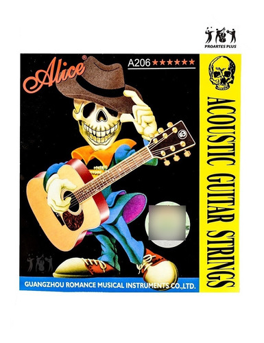 Encordado Guitarra Electroacustica Alice A206-cl 09-42