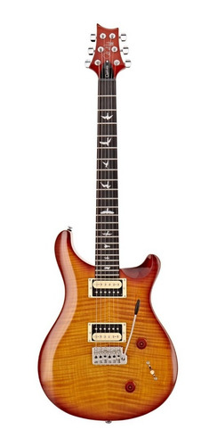 Guitarra Eléctrica Prs Se Custom 22 C/funda Vintage Sunburst