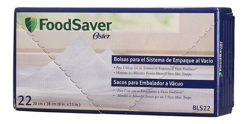 Bolsas De Envasado Al Vacío Foodsaver Bls22 - 22 Unidades