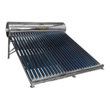 Calentador Solar Bicentenario Lite 25 Tubos Acero Inoxidable