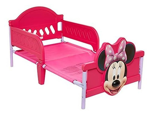 Cama Infantil Delta Children 3d-footboard, Disney Minnie Mou