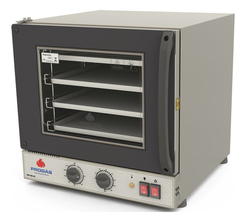 Forno Prp-004- Preto Progás Turbo Elétrico Fast Oven