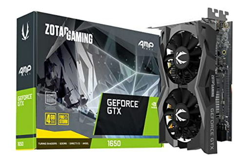 Tarjeta Gráfica Zotac Gaming Gtx 1650 Amp Core 4gb Gddr6 128