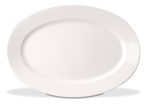 Fuente Plato Oval 26 Cm Rak Porcelain Premium Banquet 