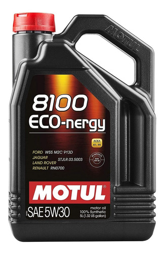 Motul 8100 Eco-nergy 5w30 X 5l Sintetico Original Distrymat