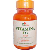 Vitamina D3 60 Caps Vegetales 800ui Fuente Vital