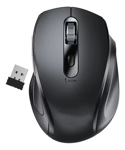 Raton Inalambrico Ergonómico Mouse Bluetooth 2.4g Silencioso