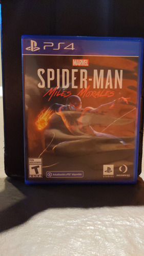 Juego Ps4 Spider Man Miles Morales