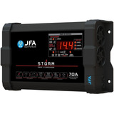 Fonte Automotiva Jfa Storm 70a Bivolt Com Medidor Cca E Sci