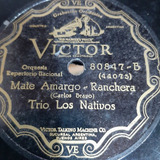 Pasta Trio Los Nativos Victor C183