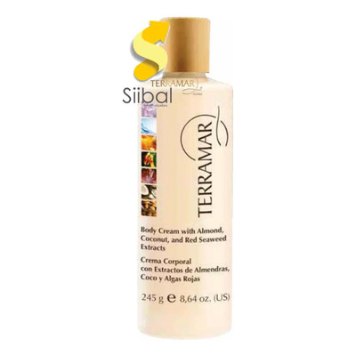 Crema Corporal Humectante Coco Almendra Algas Terramar 245 Neutra