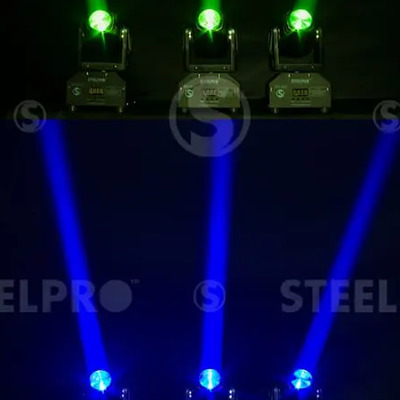 Mini Cabeza Móvil Beam Rgbw, 4 En 1 Colores independientes led 15 Watts DMX 11\u002F13 canales \u002F luz escenario \u002F DJ iluminación funcion Strobo | Envío gratis
