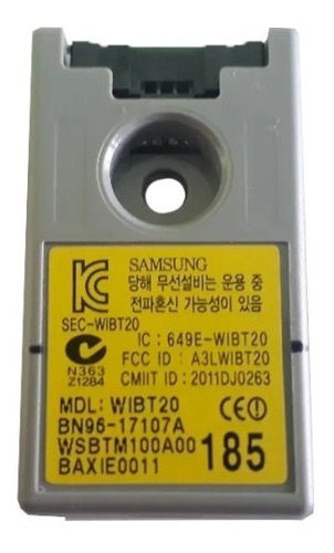Modulo Bluethooth  Samsung Bn96-17107a (sec-wibt20) 