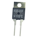 Termostato Sensor Temp Ksd-01f 115°c  1.5a  Normal Abierto