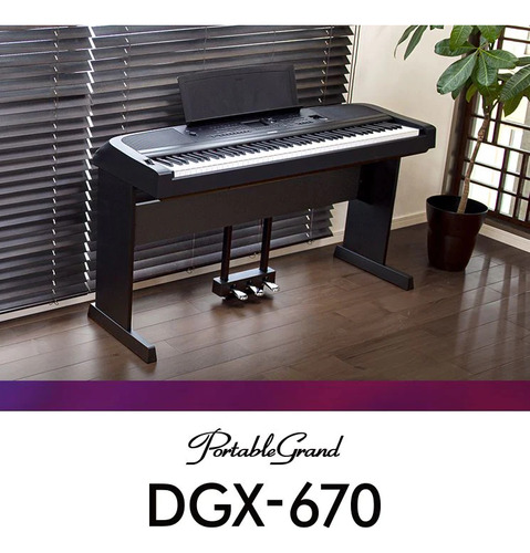 Piano Yamaha Dgx670