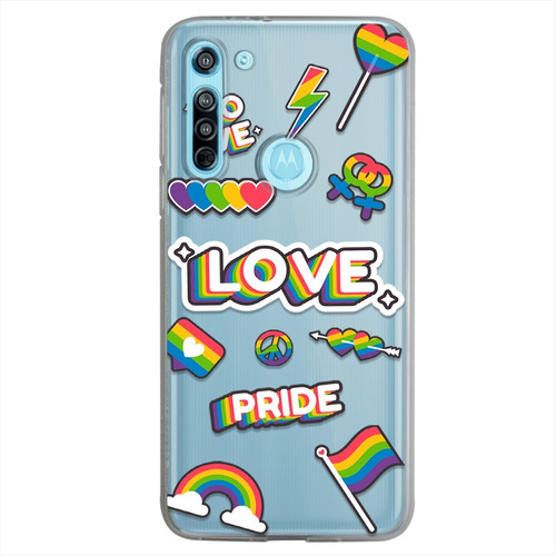 Funda Motorola Antigolpes Pride Orgullo Gay Lgbt