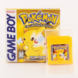 Pokemon Yelllow Pikachu Re-pro Español Gameboy + Caja Custom
