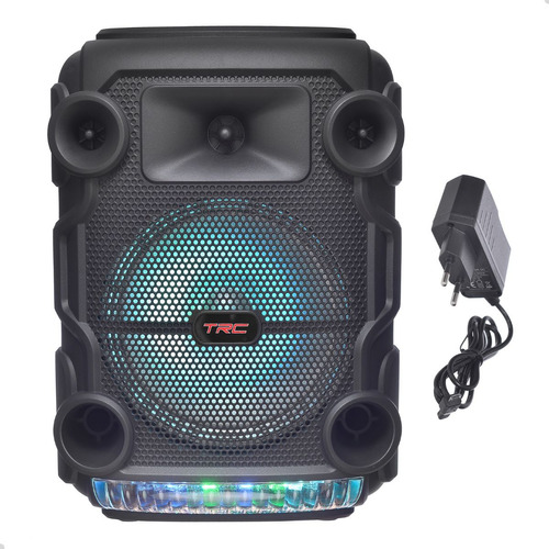 Caixa De Som Portátil Trcx150 Led Bluetooth Usb Tws 150w Rms