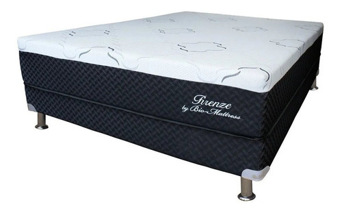 Colchón + Box Bio Mattress Queen Size Memory Foam Florencia 