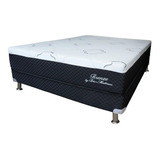 Colchón + Box Bio Mattress Queen Size Memory Foam Florencia 