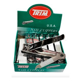 Corta Uñas Grande Trim En Acero Inoxidable Set X6 Und