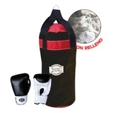 Combo Boxeo Niños Bolsa + Guantines Niños Box Kick Thay Mma