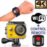 Camara Deportes Video H9 4k Uhd Wifi + Accesorios + Control