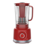 Liquidificador Plq1550v Pro Maxx6 1200w Turbo 3l Philco Cor Vermelho 220v