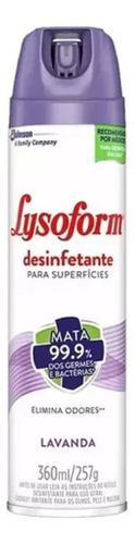 Lysoform Spray 360cm³ Johnson Diversas Fragrâncias 