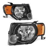 Conjunto De Faros Delanteros Compatible Con Ford Escape 2008