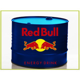 Mesa De Centro De Tambor Red Bull 43x56cm Decorativo