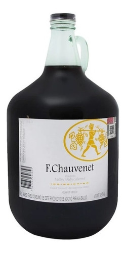 Vino Tinto Mexicano Chauvenet Tinto 4l