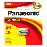 Pila Cr2 Panasonic No Recargable Litio 3 Volts 1 Pieza