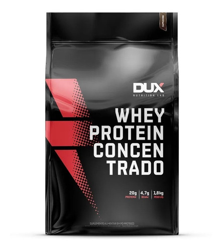 Whey Protein Concentrado Refil 1800g Dux Nutrition - Sabores