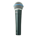 Microfone Profissional Beta 58a Shure Alta Fidelidade