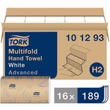 Tork Avanzada 101293 Suave Xpress Multifold Mano De Toallas 