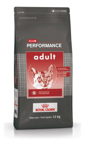 Royal Canin Club Performance Gato Adulto 7.5 Kg Envio!